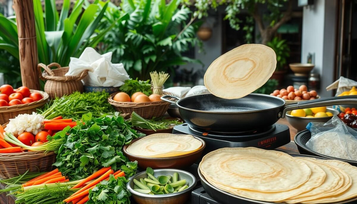 origines crêpe vietnamienne