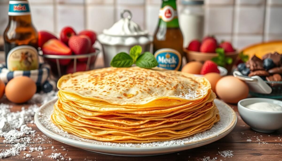 choix des crêpes sans lait