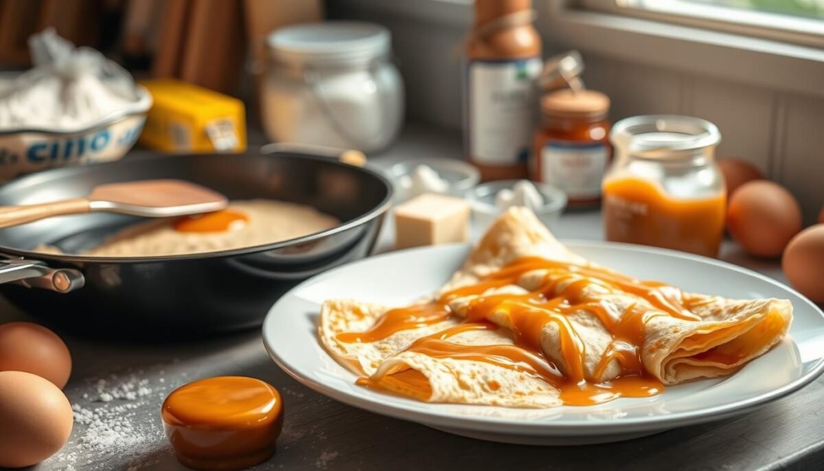 comment faire des crêpes beurre salé caramel