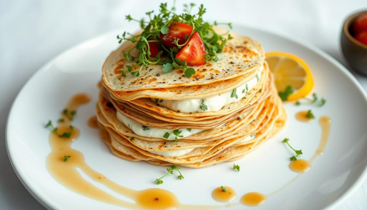 mille crepes salé