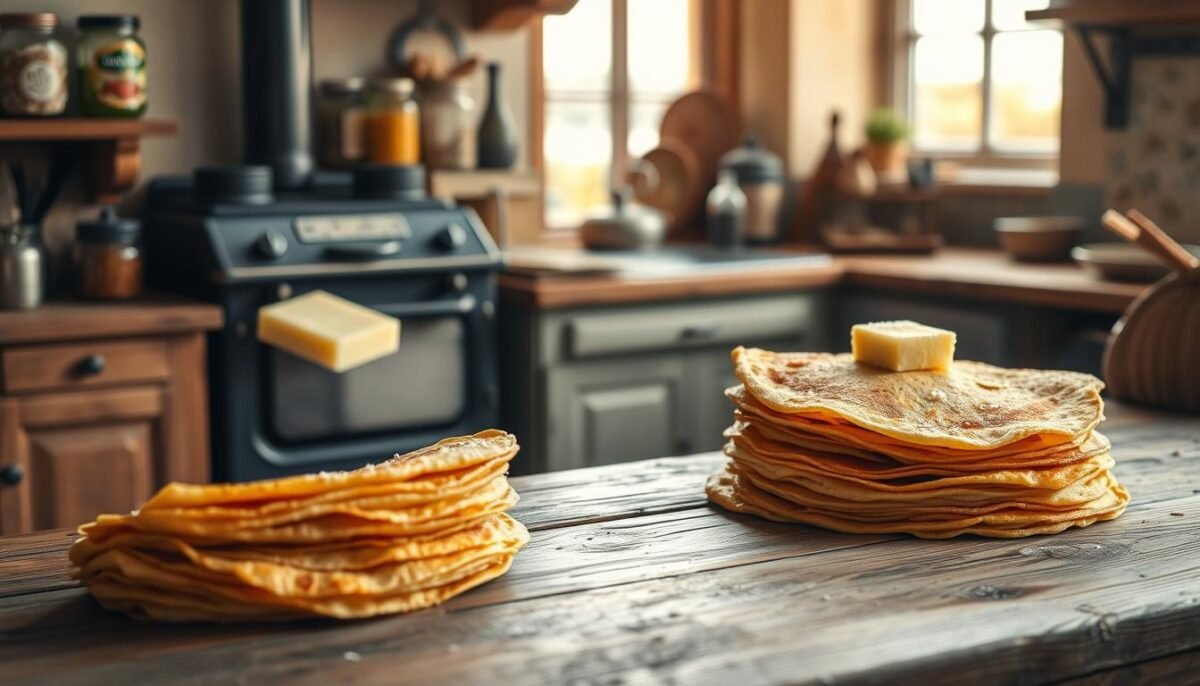origine crêpe au beurre salé