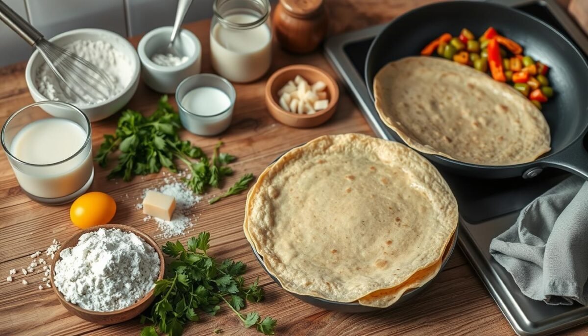 recette de crêpes au froment salées